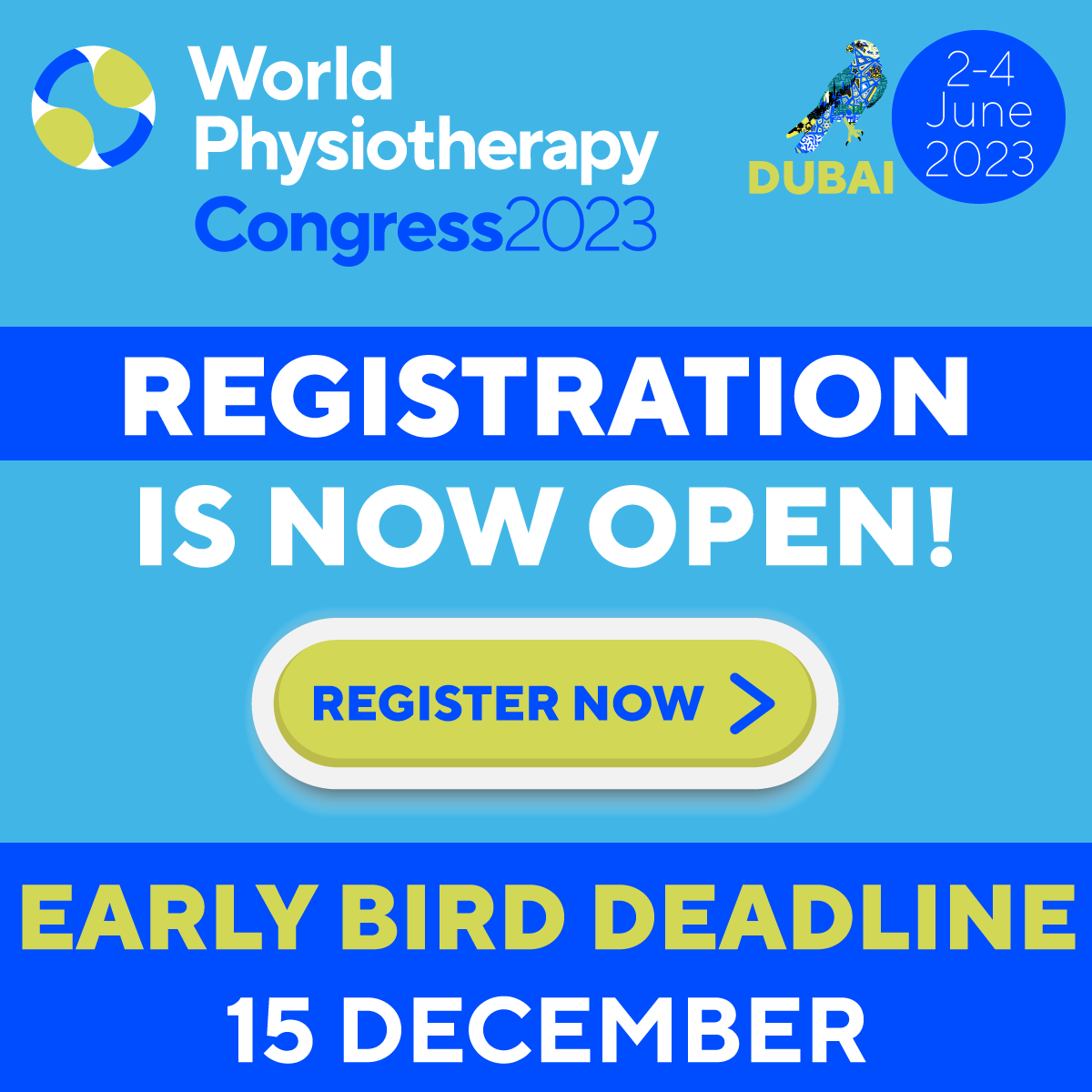 World Physiotherapy Congress 2023 Chartered Physiotherapists Working   Wp2023 Regopen.0be18cdc 0 