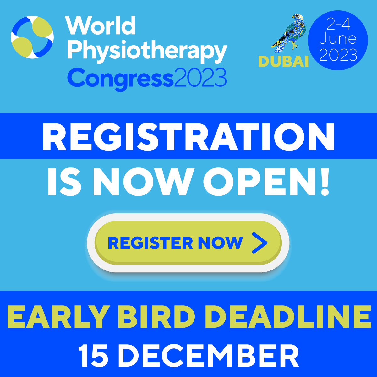 World Physiotherapy Congress 2023 Chartered Physiotherapists working